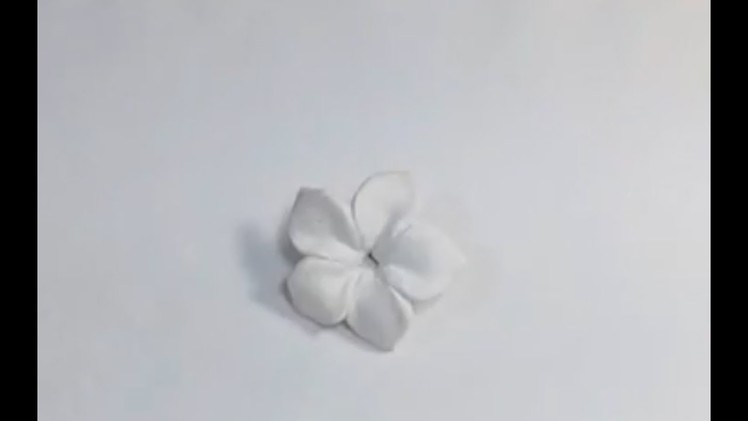 Polymer clay flower all by hand