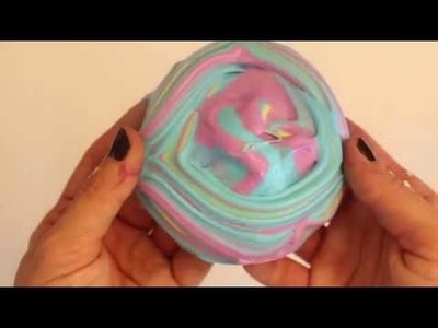 Rainbow Fluffy Slime Recipe | Mellisa Swigart
