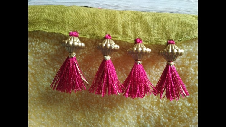Saree kuchu.tassel with beads