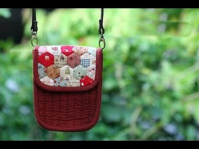 Shine Sewing Tutorial Patchwork and Quilted Purse