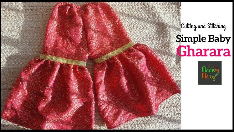 Simple Gharara Cutting and Sewing for baby in Hindi.Urdu