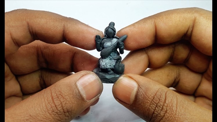Smallest Statue (Homemade Hindu GODDESS Saraswati Sculpture) DIY