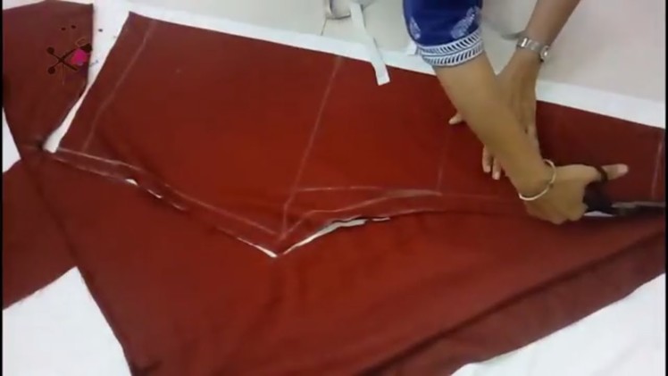 Woolen Slacks Cutting Sewing | Comfy Choodidar Pajami in Bias Fold (Samosa Cut Pajami)