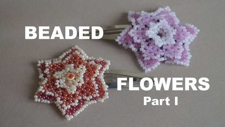 Beaded Flower on the Clasp! DIY in English
