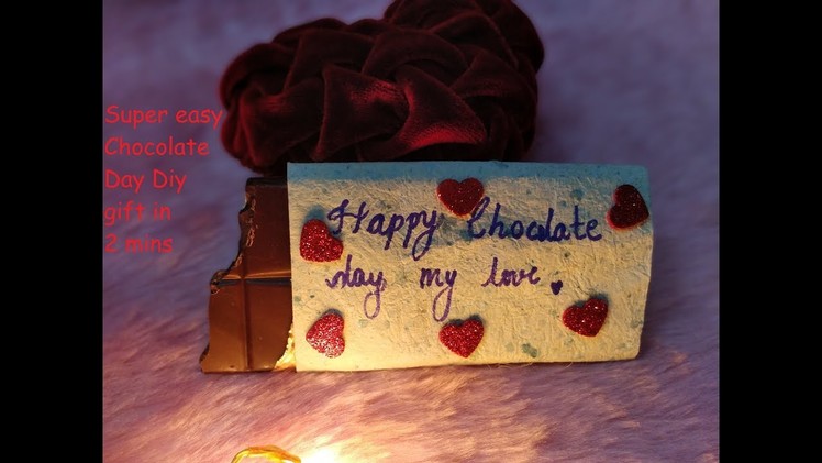 Best DIY Gift under 2 mins | Valentines Chocolate Day Gift DIY | C.A.N