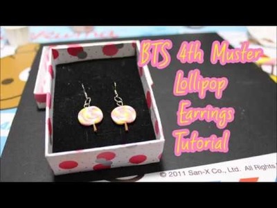 BTS 4th Muster Lollipop Earrings Tutorial