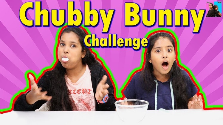 Chubby Bunny Challenge | Diy Kids Challenge Video - Marshmallow Competition | Family Fun