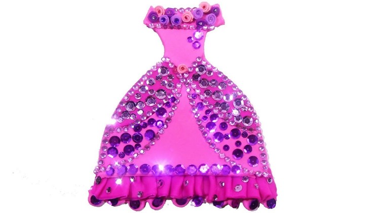 DIY Disney Princess Aurora Dress Play Doh - How to Make Disney Princess Dress for Aurora PlayDoh