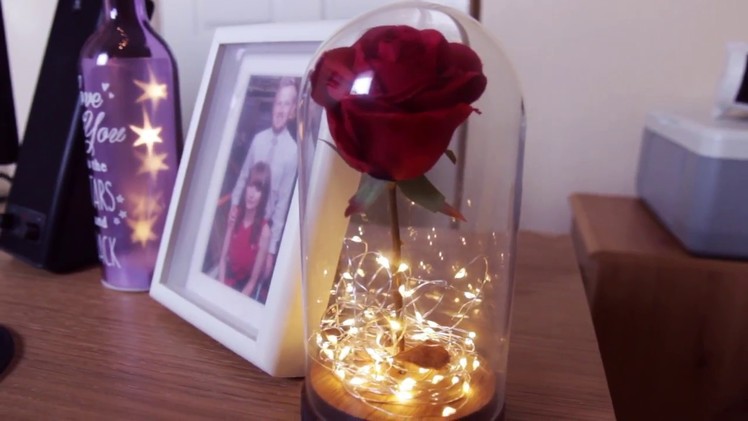 DIY Enchanted Rose Decor | Beauty and The Beast