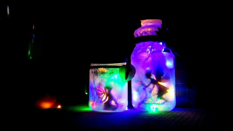 DIY Fairy In Glowing Jar
