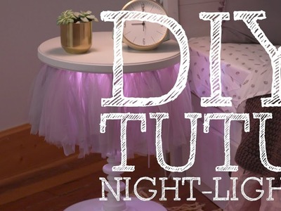 DIY Light-Up Tutu Nightstand - HGTV