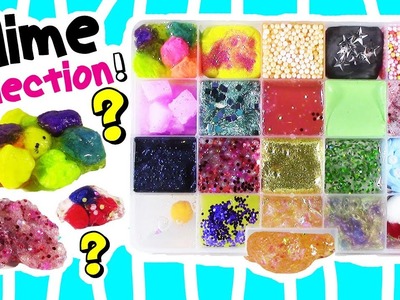 DIY SLIME Palette Collection! 20 Different Kinds! Jelly Cube Slime! Scented Butter SLIME! FUN