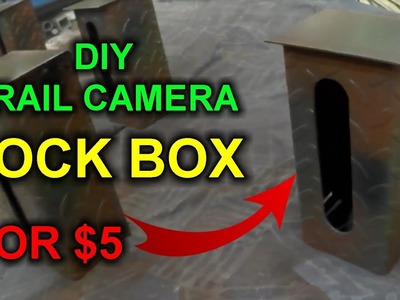 DIY Trail Camera Lock Boxes