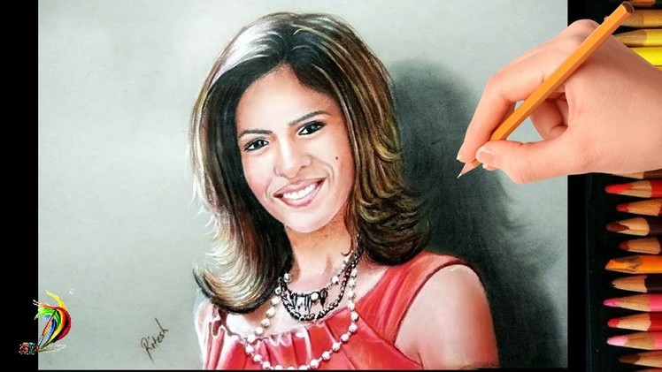 Drawing Saina Nehwal | Realistic Drawing of Saina Nehwal | 3D Drawing of Saina Nehwal