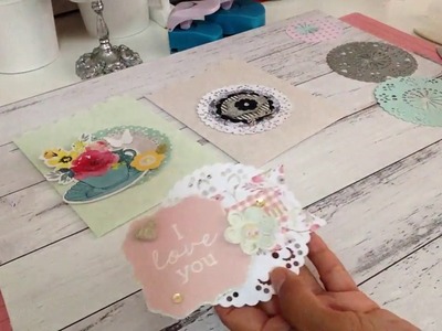 Embellished Doilies and DIY Treat.Goodie Bags