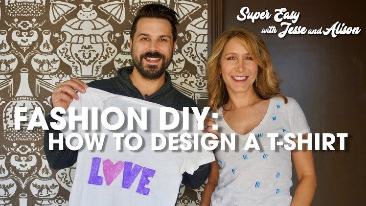 Fashion DIY: How to Design a Graphic T-Shirt