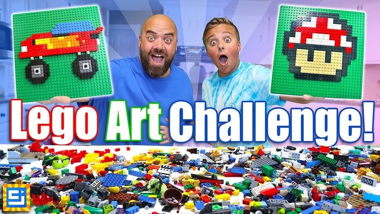 Giant LEGO Pixel Art Challenge!