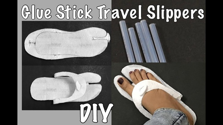 Glue gun Life Hacks - DIY Slippers flip flops