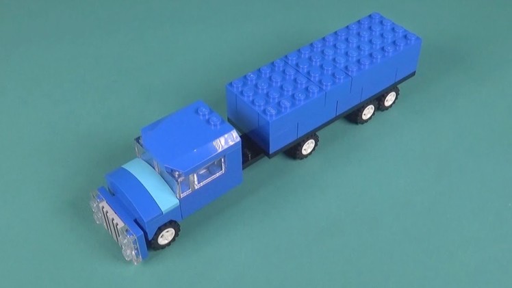 Lego Truck (015) Building Instructions - LEGO Classic How To Build - DIY