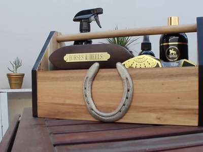 My Easy DIY Equestrian Grooming Box