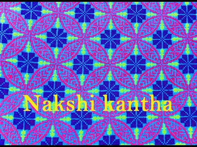 Nakshi Katha Hand Design video tutorial | नक्षी कथा हाथ डिजाइन | Nakshi  khata dand desgn-2