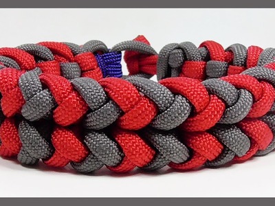 Paracord Bracelet Tutorial: "Ecstatitic" Bracelet Design Without Buckle