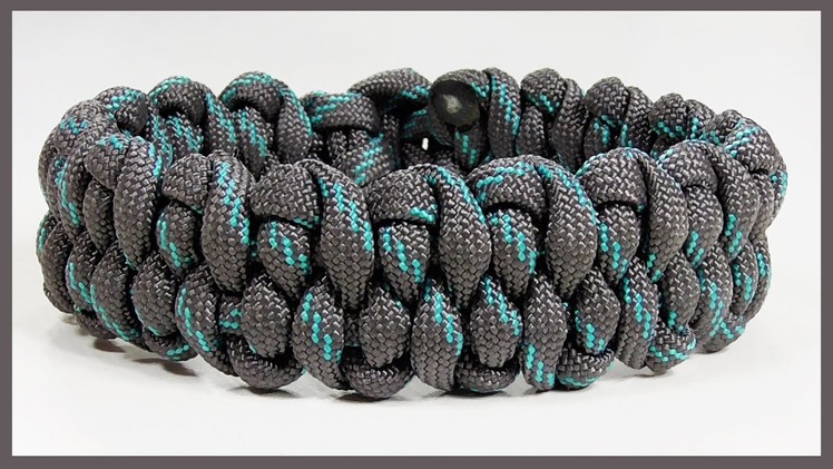Paracord Bracelet Tutorial: "Majestic Fishtail Braid" Bracelet Design Without Buckle