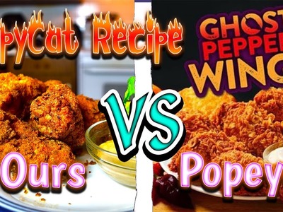 Popeyes Ghost Pepper Chicken Wings CopyCat DIY Recipe!