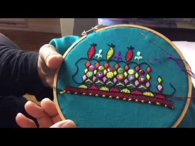 Rajasthani designs hand Embroidery stitch