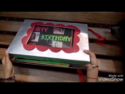 Scrapbook for birthday