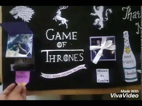 Scrapbook Idea: Game of Thrones, Friends, Harry Potter