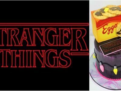 Stranger Things Cake Tutorial