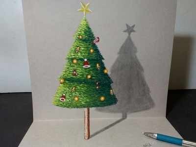 The Christmas Tree - 3D Painting