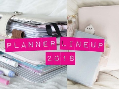 2018 Planner Lineup