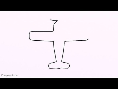 3060 how to draw aeroplane easy drawing for kids step by step