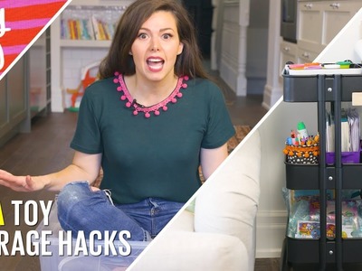 5 easy IKEA toy storage hacks | Easy(ish)