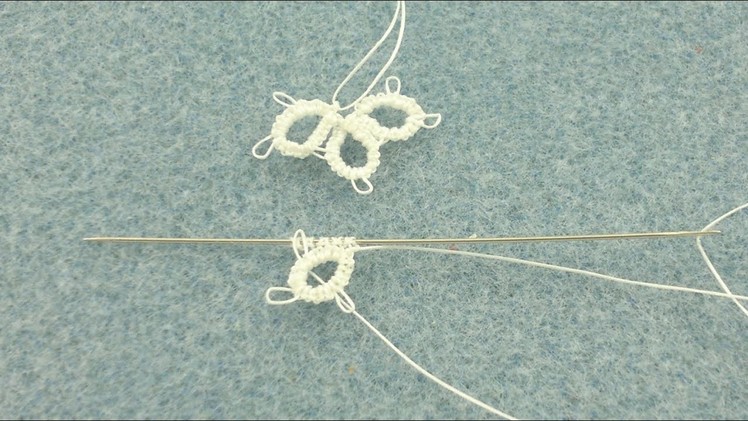 Beading4perfectionists: Tatting with Wildfire and a beading needle