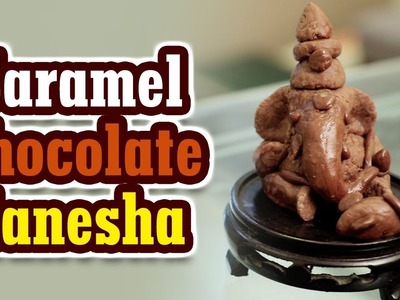DIY - Caramel Chocolate Ganesha | Eco Friendly Ganesha | Ganesh Jayanti 2018