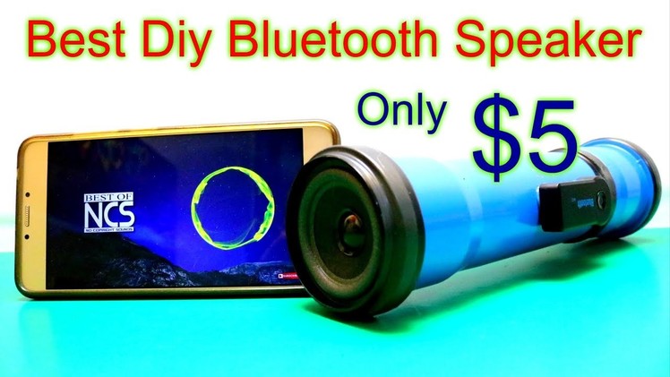 DIY How To Make Simple And Cheap DIY Bluetooth Speaker