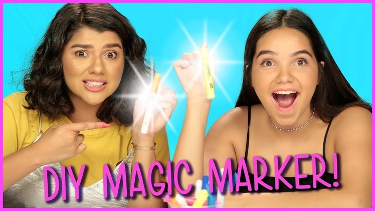 DIY MAGIC MARKER?! | DIY or DI-Don't w. Life After Quince Shany & Airam