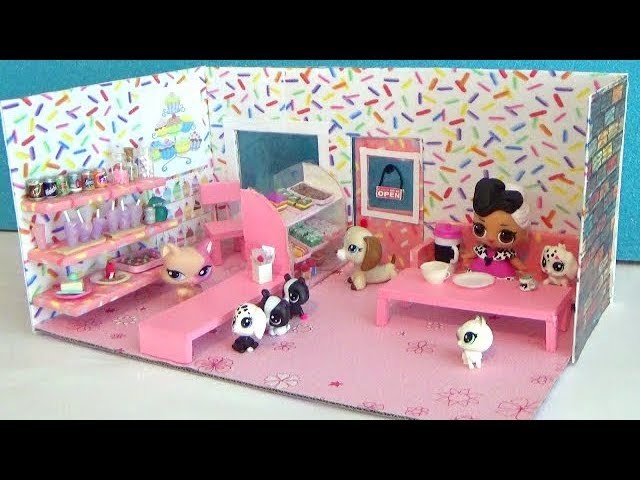 DIY Miniature Cake Shop. Cake shop for your toys
