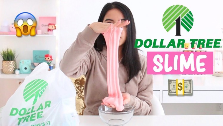 DOLLAR TREE SLIME CHALLENGE! Making Slime Using $1 Ingredients!