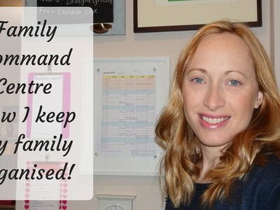 Family Command Centre | How I keep my family organised | Budget DIY (UK)
