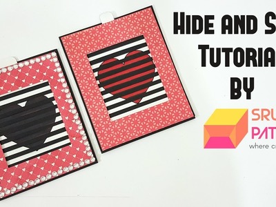 Hide and Seek card Tutorial by Srushti Patil | Valentine Special