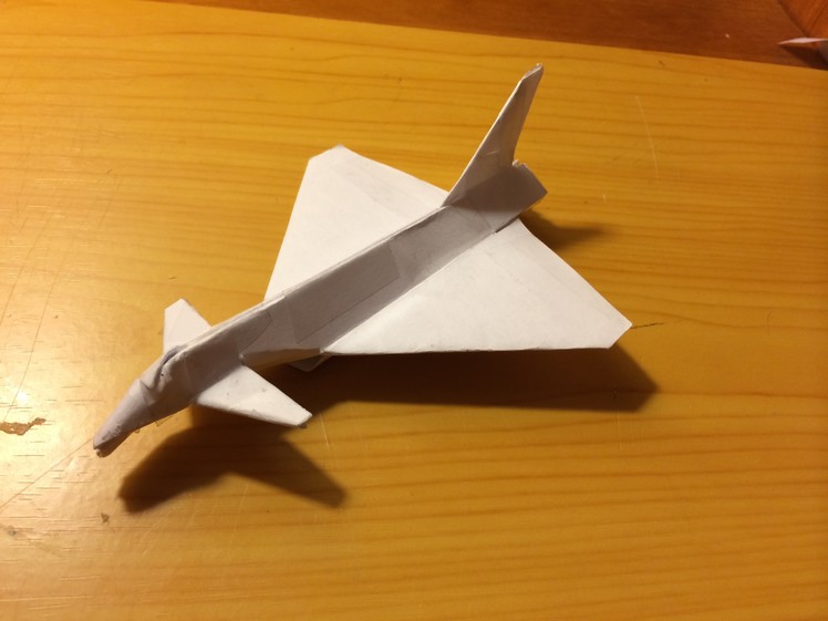 How do make the Eurofighter Typhoon Paper Airplane