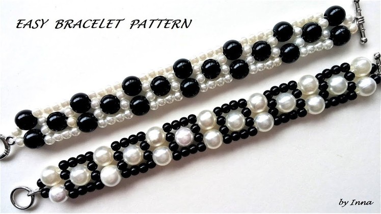 How to Diy bracelet in less than 10 minutes. Very easy pattern