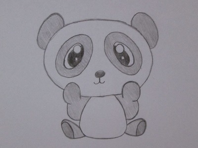 How to draw a panda bear