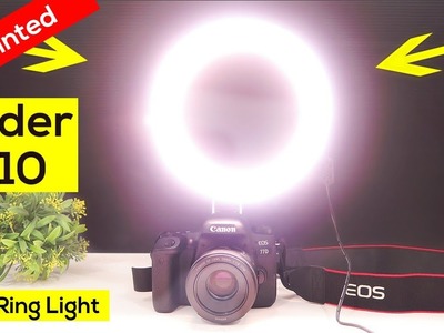 How to Make an Awesome LED RING LIGHT - 3D Printed DIY