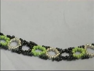 How to Make Beaded Necklaces : Adding Necklace Beads to the Middle of String