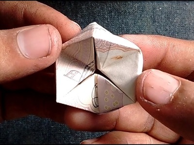 HOW TO MAKE FIDGET INFINITE FLEXAGON WITH 50 RUPEES NOTE OR PAPER | #SuryaCraft